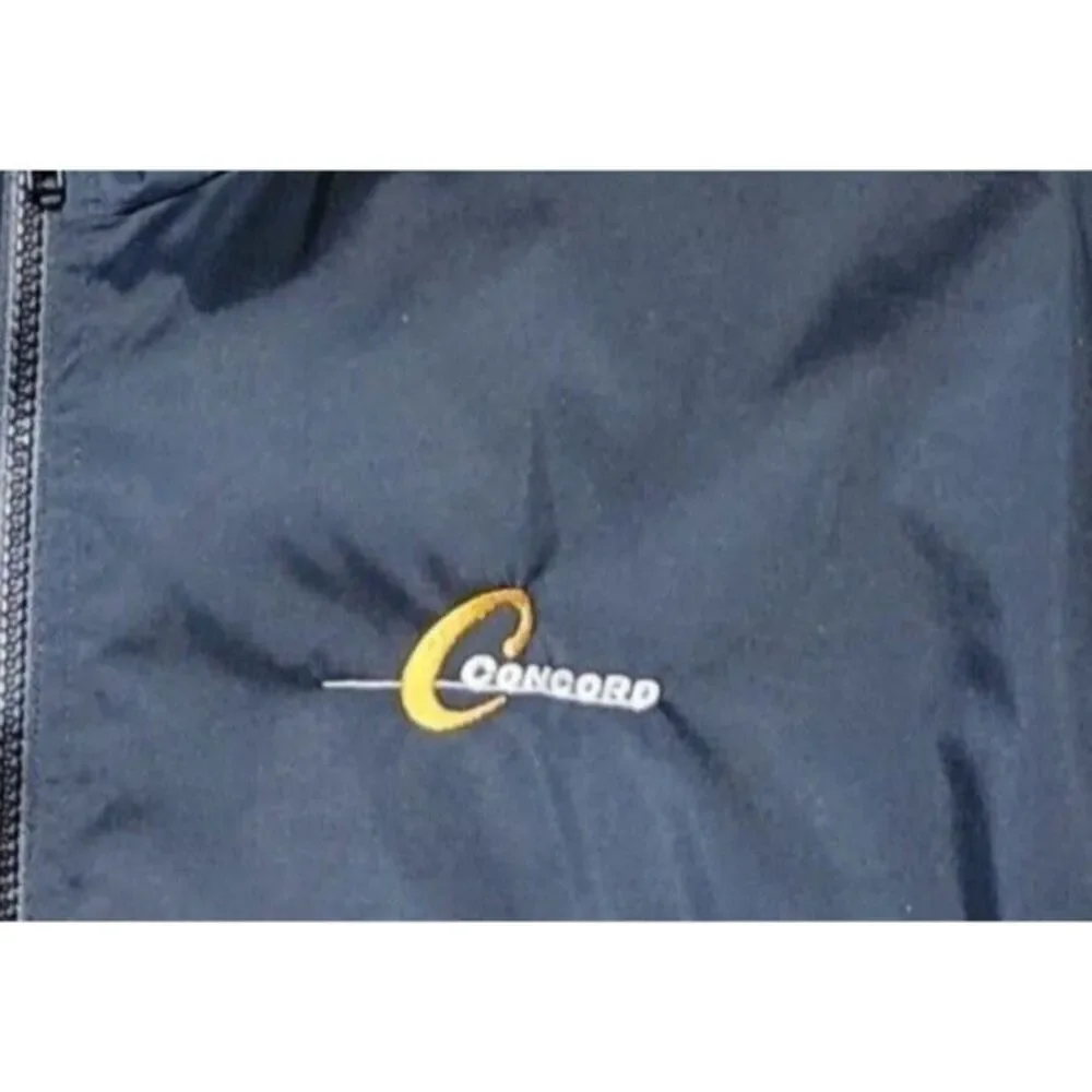 Inner Harbor Pro Collection Concord Logo Lined Full Zip Windbreaker Size Medium